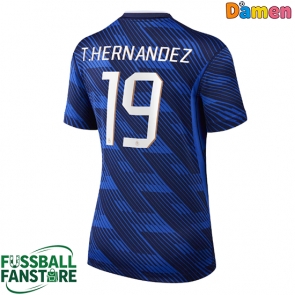 Frankreich Theo Hernandez #19 Replik Heimtrikot Damen WM 2026 Kurzarm